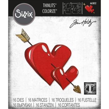 Sizzix Tim Holtz Thinlits - Lovestruck Colorize